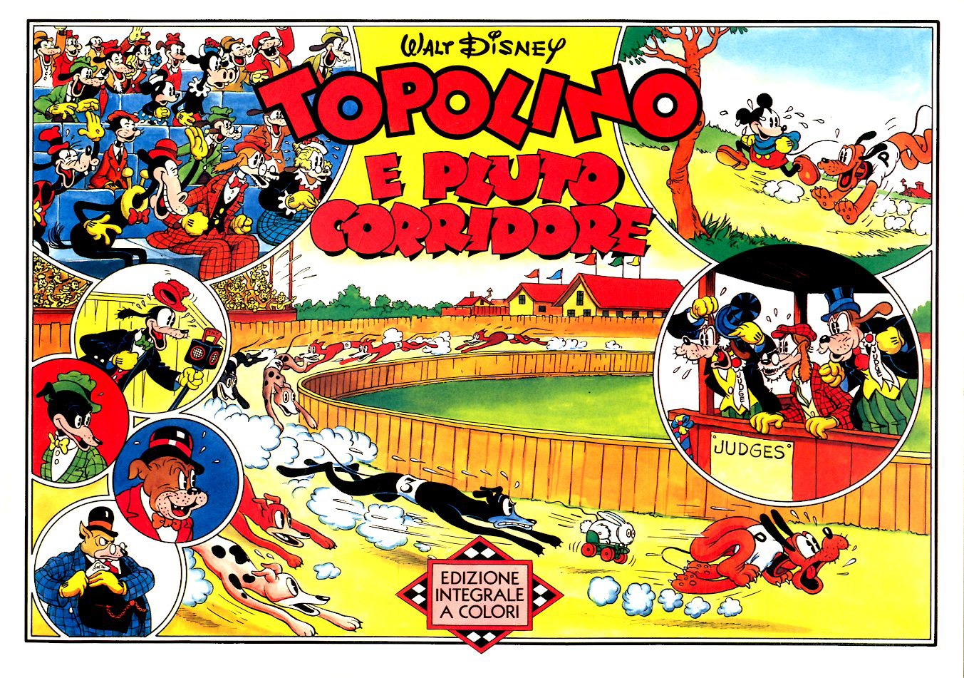 TOPOLINO E PLUTO CORRIDORE