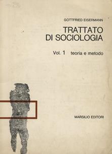 TRATTATO DI SOCIOLOGIA V. 1