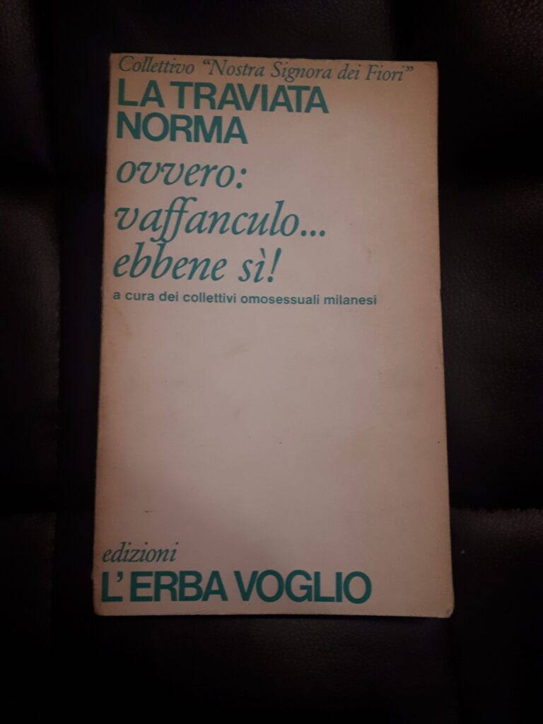 "LA TRAVIATA NORMA ovvero: vaffanculo…ebbene sì!" di Collettivo “Nostra Signora …