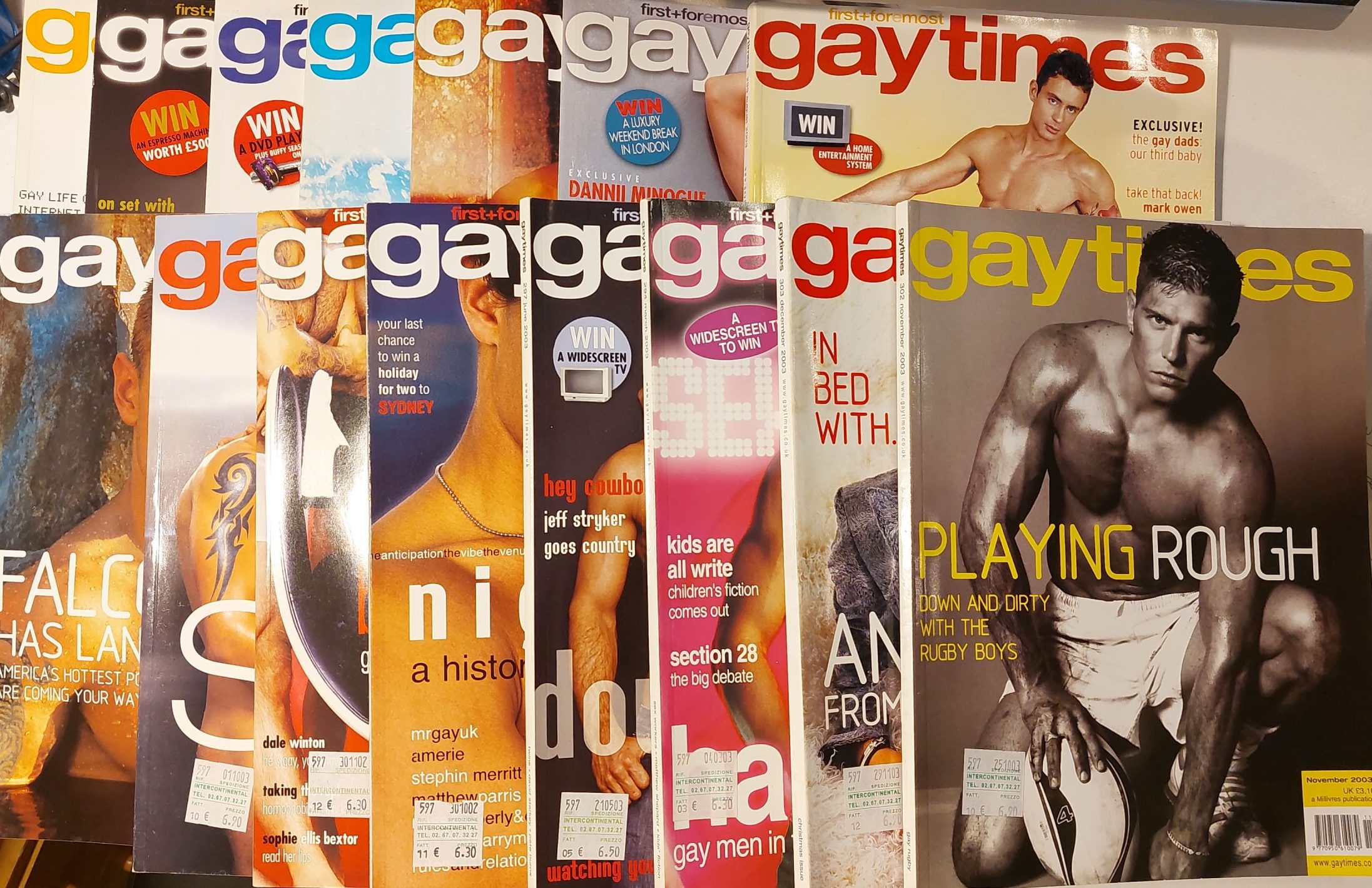 Lotto Gaytimes - Rivista UK