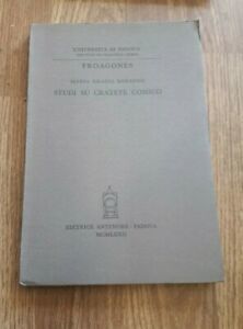 Studi Su Cratete Comico