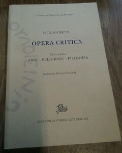 Opera Critica. Vol. 1: Arte, Religione, Filosofia