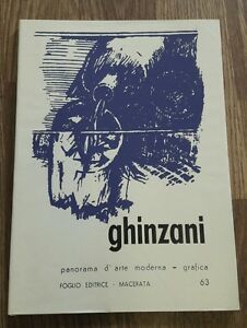 Ghinzani, Panorama D'arte Moderna, Foglio Editrice, Macerata, 1967, I Edizione