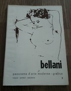 Bellani Panorama D'arte Moderna Grafica Foglio Editrice