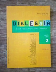 Dislessia Giornale Italiano Di Ricerca Clinica E Applicativa 2008