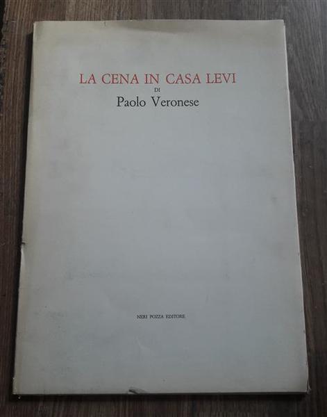 La Cena In Casa Levi Paolo Veronese Neri Pozza 1965