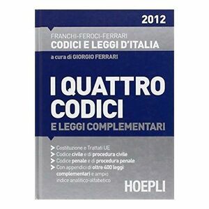 I Quattro Codici 2012