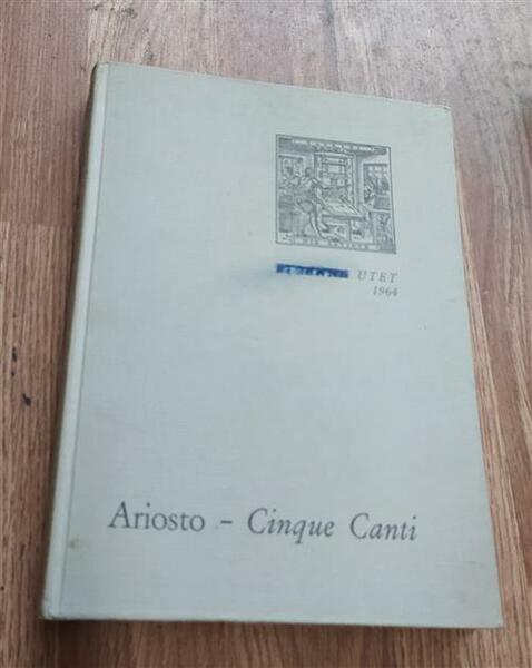 Ariosto Cinque Canti Luigi Firpo Strenne Utet 1964