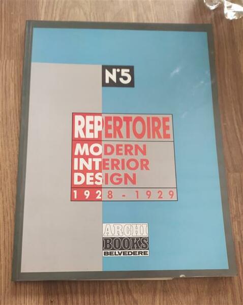 Repertoire N 5 Modern Interior Design 1928 1929