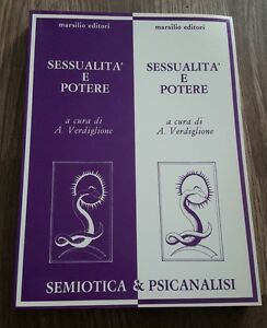 Verdiglione: Sessualit‡ E Potere Semiotica E Psicanalisi Marsilio