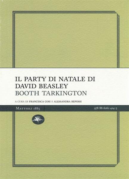 Il Party Di Natale Di David Beasley Booth Tarkington Mattioli …