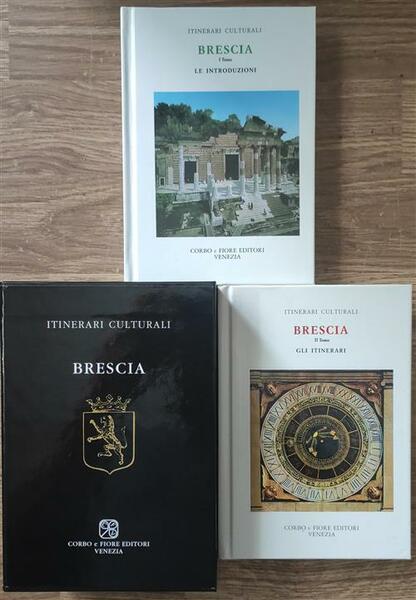 Itinerari Culturali. Brescia. Cofanetto Due Tomi: 1 Le Introduzioni 2 …
