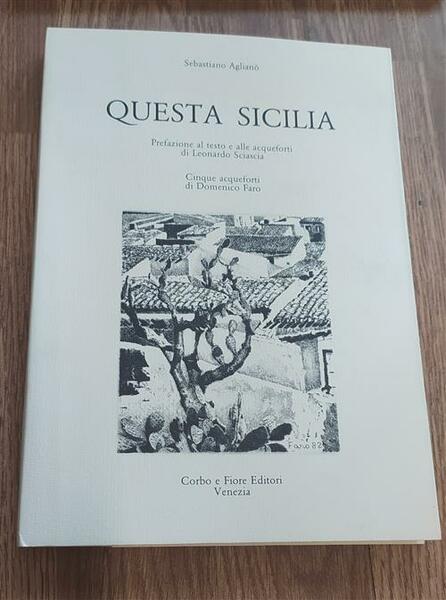 Questa Sicilia Sebastiano Aglianò Corbo E Fiore 1982