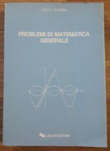 Problemi Di Matematica Generale