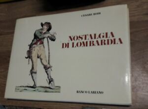 Nostalgia Di Lombardia Arte/Illustrati Cesare Rosi Banco Lariano 1976