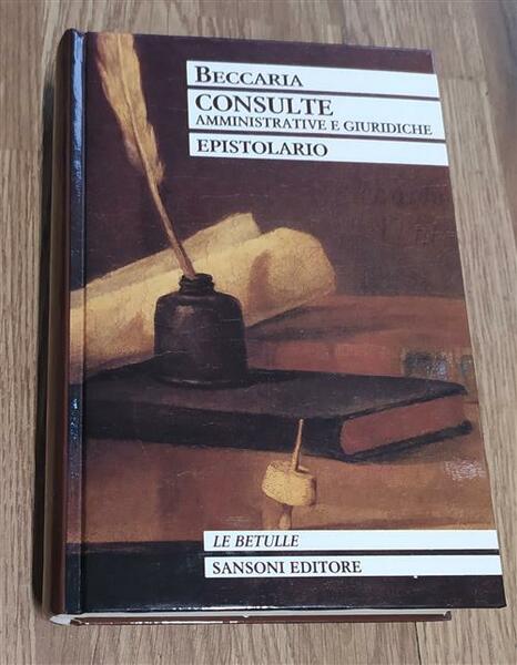 Consulte Amministrative E Giuridiche. Epistolario
