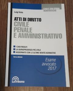 Atti Di Diritto Civile Penale E Amministrativo
