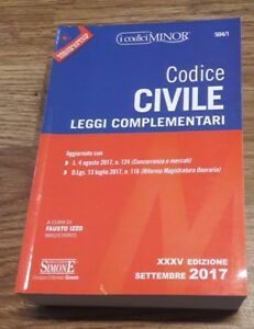 Codice Civile. Leggi Complementari. Con Aggiornamento Online