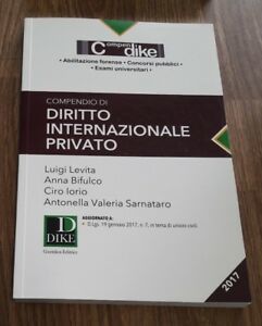 Compendio Di Diritto Internazionale Privato 2017
