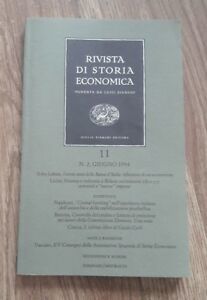 Rivista Di Storia Economica. Vol. 11/2