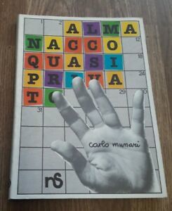 Munari, Almanacco Quasi Privato - Nuovi Sentieri Editore, 1983