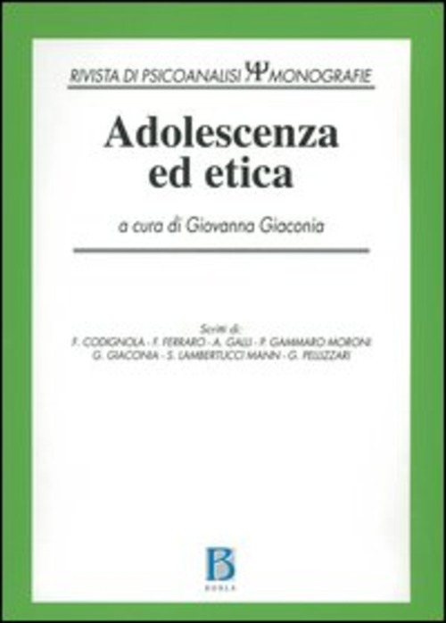 Adolescenza Ed Etica