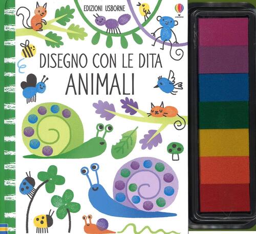 Animali. Disegno Con Le Dita. Ediz. Illustrata Fiona Watt Usborne …