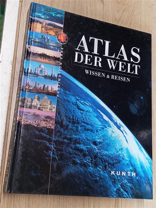 Atlas Der Welt Wissen Und Reisen. Faszination Erde
