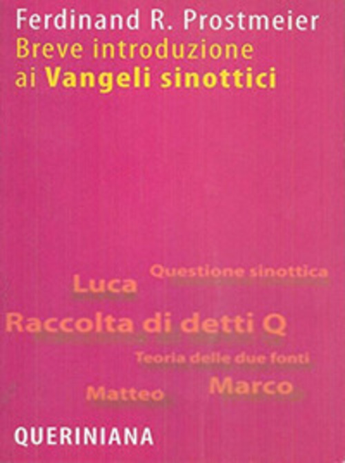 Breve Introduzione Ai Vangeli Sinottici