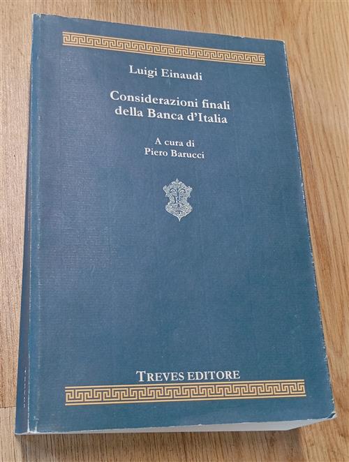 Considerazioni Finali Della Banca D'italia