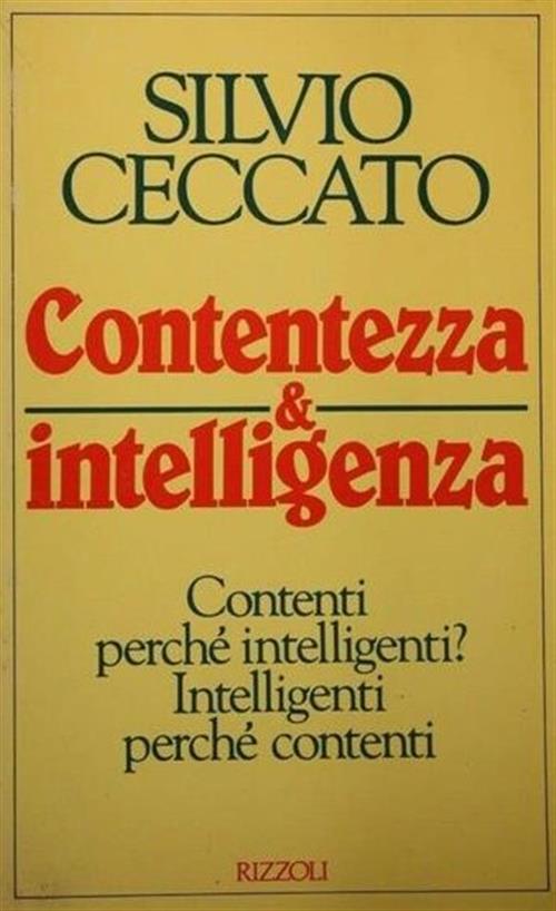 Contentezza E Intelligenza