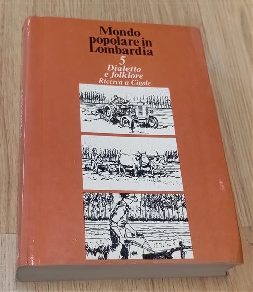 Dialetto E Folklore. Ricerca A Cigole G. Sanga Silvana 1978