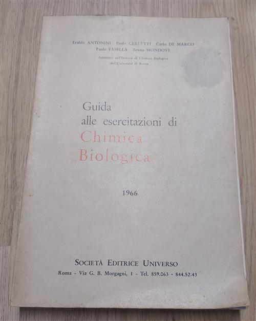 Guida Alle Esercitazioni Di Chimica Biologica Seu 1967