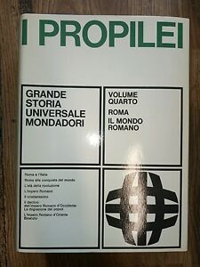 I Propilei Volume Quarto Roma Il Mondo Romano Grande Storia …