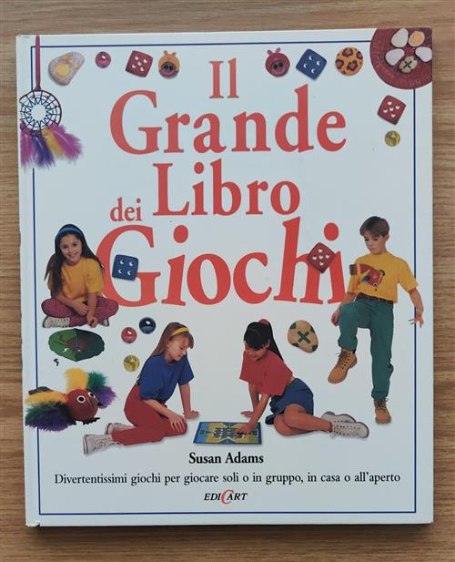 Il Grande Libro Dei Giochi Susan Adams Edicart 1998