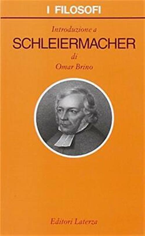 Introduzione A Schleiermacher