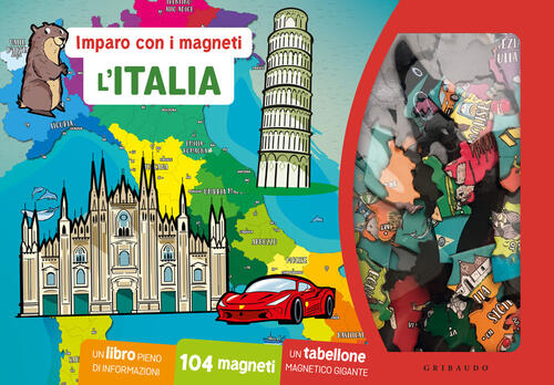 L'italia. Imparo Con I Magneti. Con 104 Magneti. Con Tabellone …