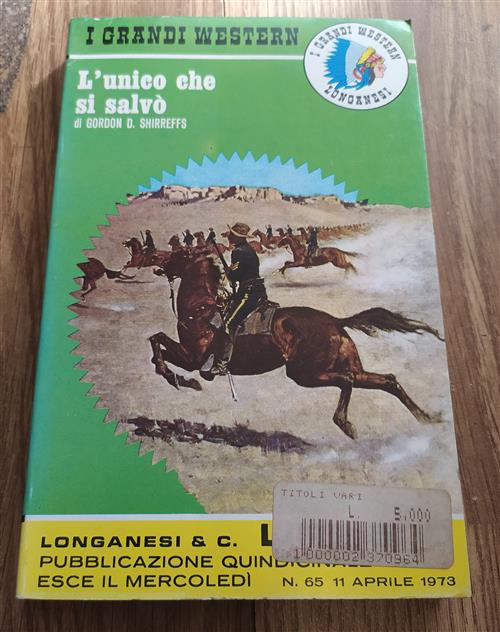 L'unico Che Si SalvÚ. I Grandi Western