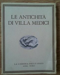 Le Antichità Di Villa Medici Libreria Dello Stato