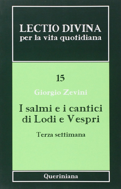 Lectio Divina Per La Vita Quotidiana. Vol. 15: I Salmi …