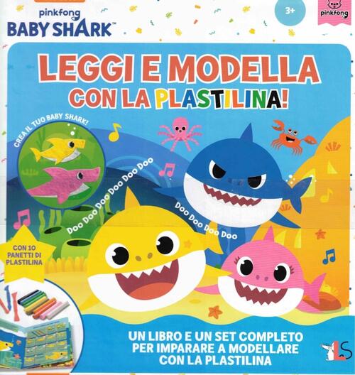 Leggi E Modella Con La Plastilina! Baby Shark
