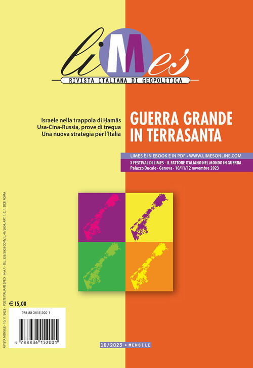 Limes. Rivista Italiana Di Geopolitica (2023). Vol. 10: Guerra Grande …