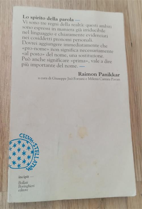 Lo Spirito Della Parola