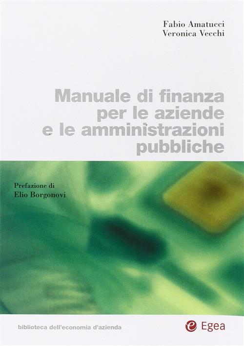 Manuale Di Finanza Per Le Aziende E Le Amministrazioni Pubbliche …