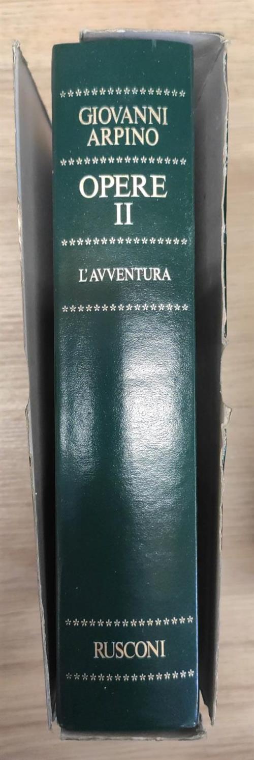 Opere. Vol. 2: L'avventura