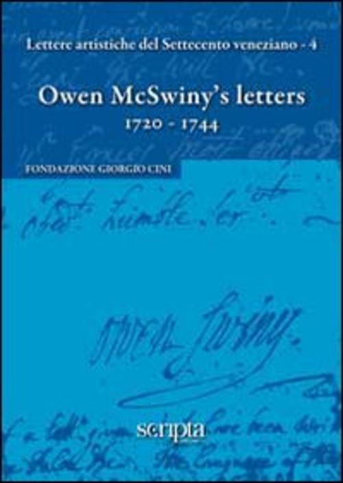 Owen Mcswiny's Letters (1720-1744)