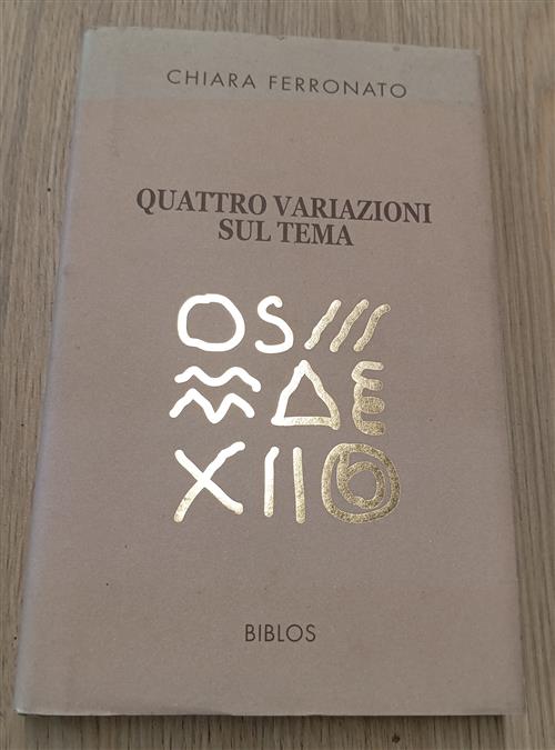 Quattro Variazioni Sul Tema