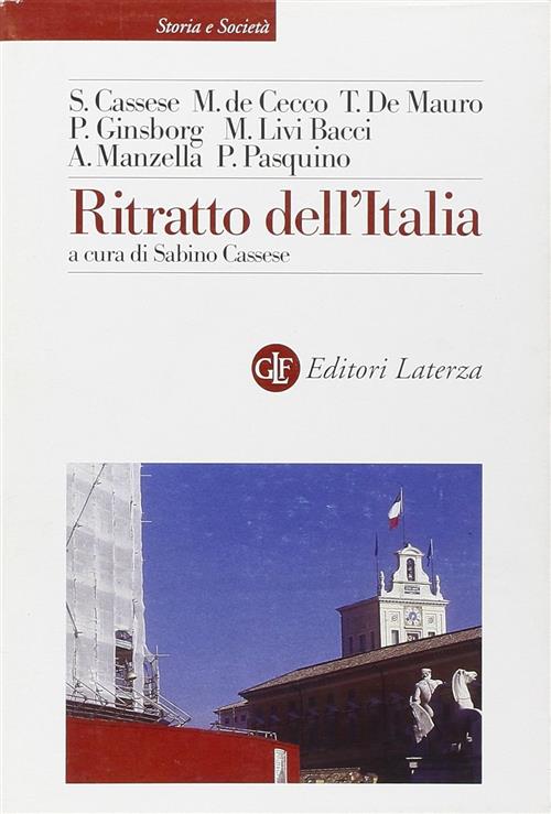 Ritratto Dell'italia S. Cassese Laterza 2001