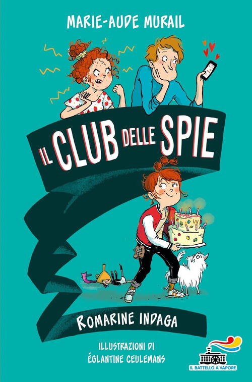 Romarine Indaga. Il Club Delle Spie Marie-Aude Murail Piemme 2025