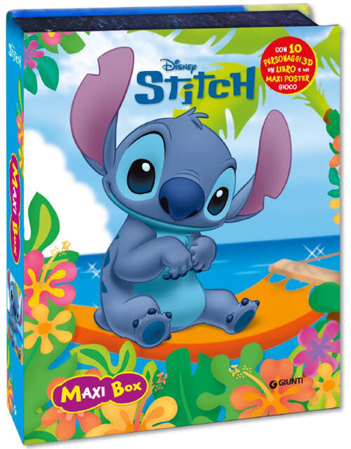 Stitch. Maxi Box. Con 10 Personaggi 3D. Con Poster Gioco …